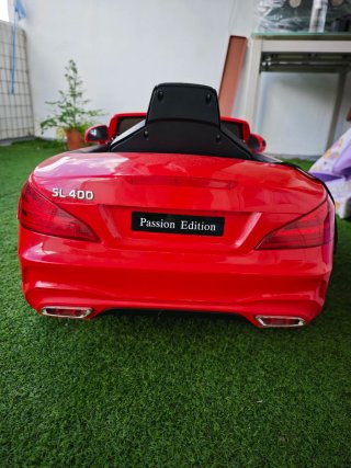 Coche eléctrico infantil Mercedes Rojo