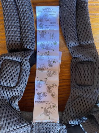 Portabebés BabyBjörn gris