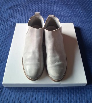 Stivaletti donna estivi grigio/azzurro