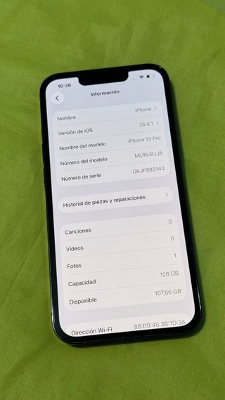 iPhone 13 Pro 128GB Azul