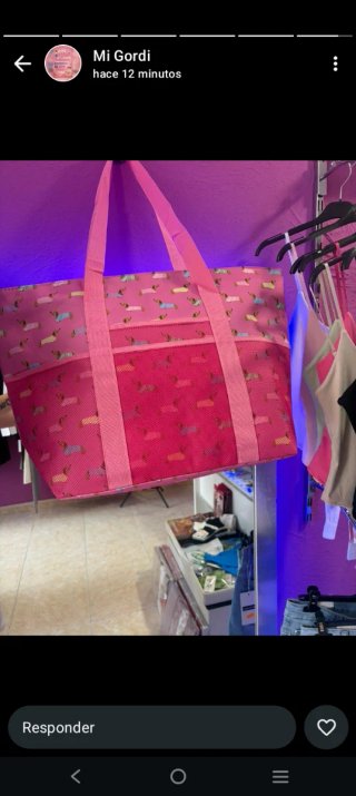 Bolso de playa J.S. ONDO perros salchicha