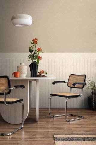 A.S. Création papel pintado madera crema