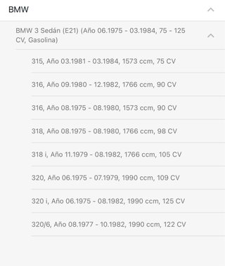 Amortiguadores Delanteros BMW E21 Monroe