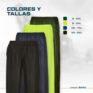 Portwest pantalones trabajo impermeables