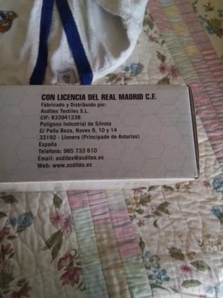 Albornoz Real Madrid Talla M