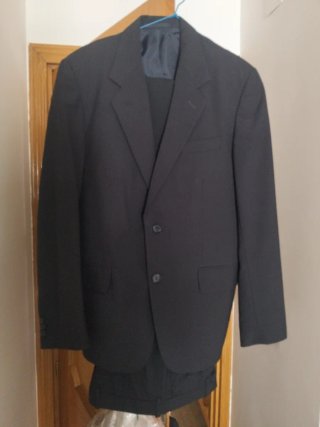 Traje de chaqueta azul hombre  Verano