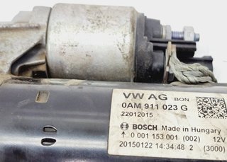 Motor arranque volkswagen 0am911023g touran