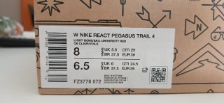Nike React Pegasus Trail 4