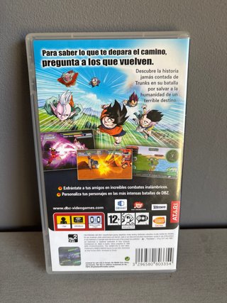Dragon Ball Z Shin Budokai 2 PSP UMD
