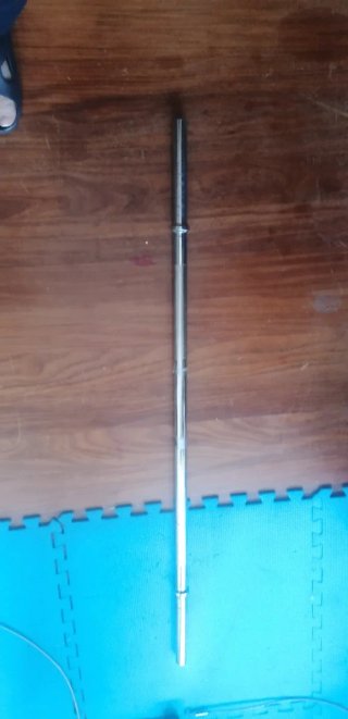 BARRA  musculacion DE 120 CM DE LONGITUD 28M