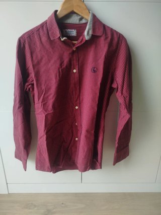 Camisa DANSE cuadros roja talla 39