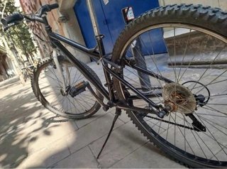 Bicicleta MTB Negra