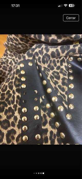 Vestido Michael Kors Animal Print
