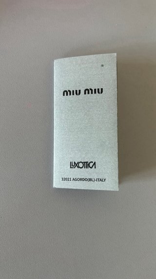 Occhiali da Sole Miu Miu