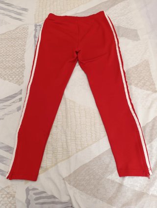 Adidas Adicolor SST Rojo T36 Y2K Track Pants