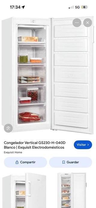 Congelador Vertical