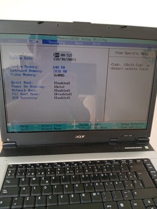 Portátil Acer Aspire 16402 Pentium 1.8GHz