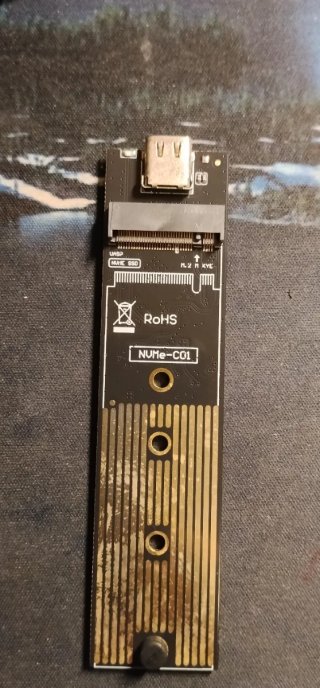 Cajas disco duro 2.5" y Nvme M.2