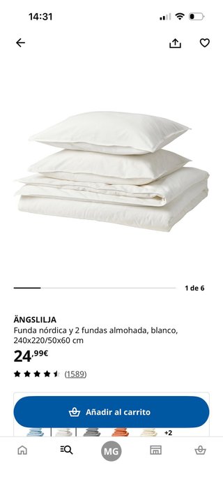 Edredón SMÅSPORRE con funda