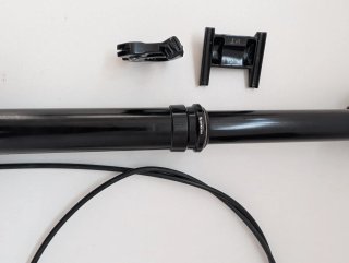 Tija telescópica 31.6mm + mando