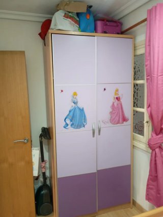 Cama nido infantil con armario