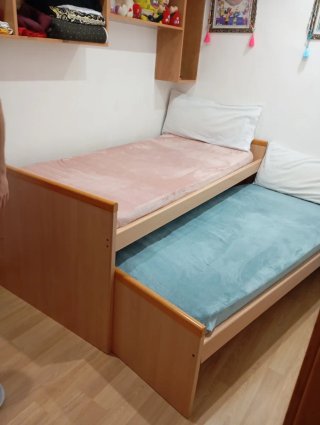 Cama nido infantil con armario
