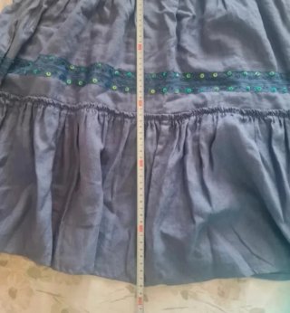 VINTAGE BOUTIQUE Midi Lino Premium T.L/XL Sin uso
