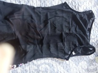 Body donna con ruches floreali