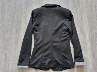 Chaqueta de vestir negra mujer