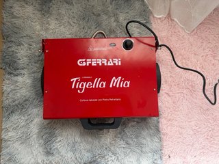 Plancha G3 Ferrari para tigelle y tostador