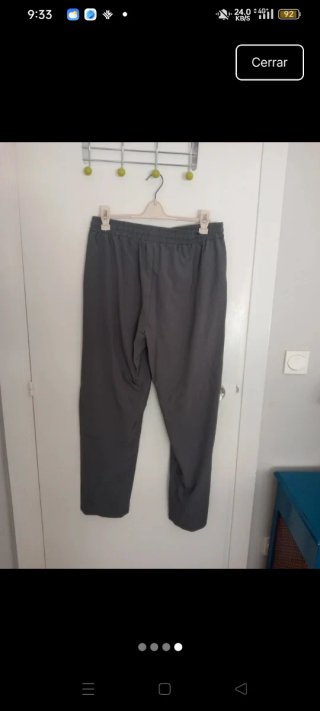 Pantalón deportivo gris hombre sin estrenar