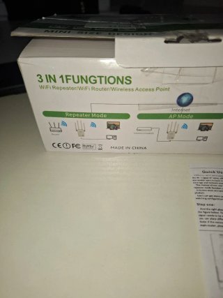 Repetidor WiFi 1200Mbps 3 en 1