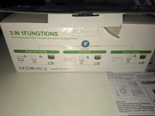 Repetidor WiFi 1200Mbps 3 en 1