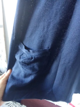 Abitino blu scuro con tasche