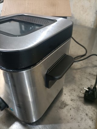 - Cecotec freidora eléctrica acero inoxidable