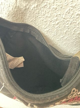 Bolso bandolera Joma negro con estampado