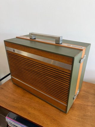 Tocadiscos Werner Años 60s Portátil