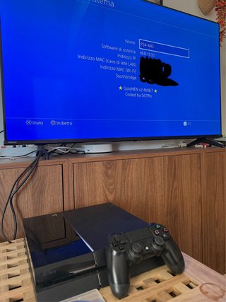 PS4 Fat 11.00 Goldhen Controller + Disco