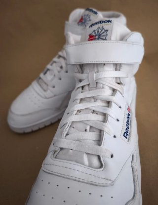 Zapatillas Reebok Ex-O-Fit Cuero Blanco Talla 48.5