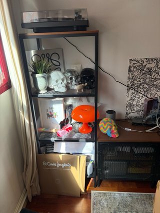 2 Estanterías y Mesa TV FJÄLLBO Ikea