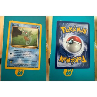 Carta Pokémon Horsea 49/62 Base Set Fosil NM