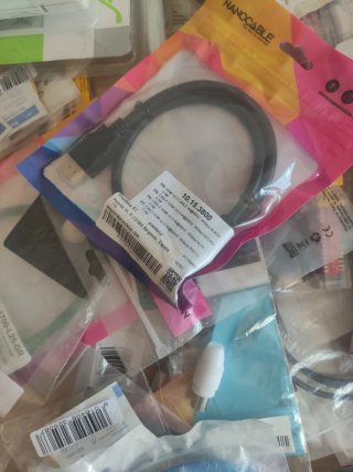 Lote 30+ Conexiones y Cables Varios