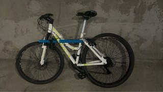 Bicicleta Montaña Blanca Casi Nueva