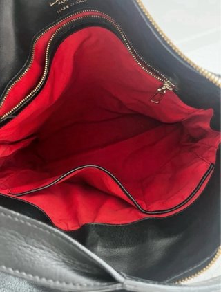 Bolso Lancel Besace Jo Negro Piel