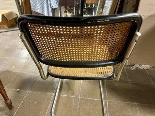 Silla Cesca Vintage Breuer Años 70 Ratán Metal