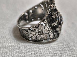 Anillo Plata con Piedra Azul
