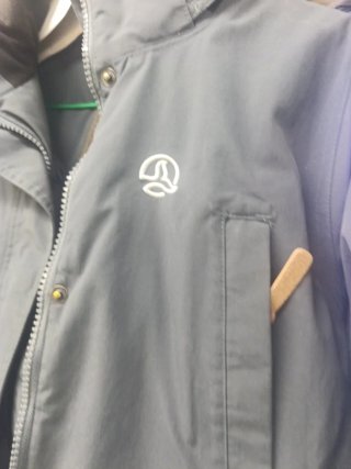 Abrigo Ternua Talla M Negro