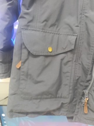 Abrigo Ternua Talla M Negro