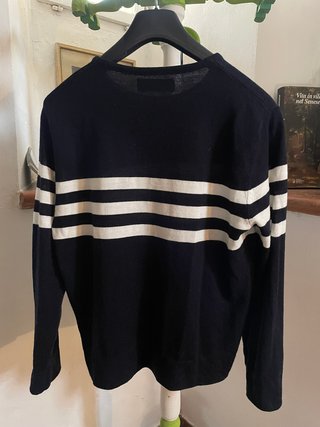 Maglione Primark Blu Righe Bianche Taglia S