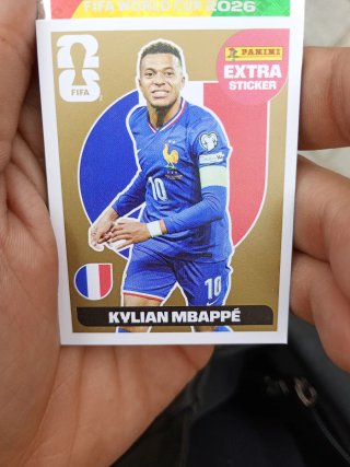 Sticker Kylian Mbappé Extra Panini FIFA WC 2026